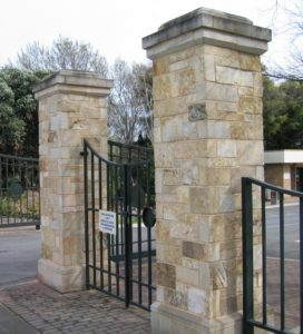 Enfield Memorial Cemetery - Basket Range Sandstone Quarry Face