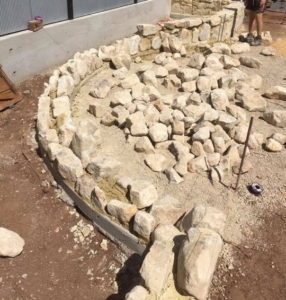 Yergan Landscapes Before - Basket Range Sandstone Random Wallers